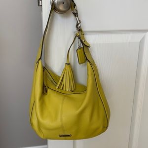 Spring/summer Coach leather bag